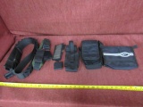 ammo belt, sling and pouches, all used, all for one money
