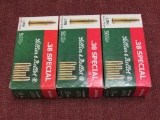 3 boxes of LRN 38 special ammo, 158 gr.