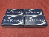 4 boxes of Speer Lawman 45 auto ammo, 50 rds/bx
