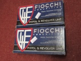 2 50rd boxes of Fiocchi 45 auto ammo,