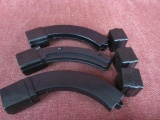 3 RUGER 10/22 Banana Mags with 6 covers