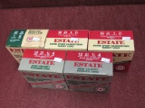 5 boxes of 12ga shells, 25 shells/bx, Estate