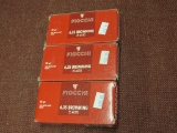 x3 new boxes of 6.35 browning/25auto 50gr FMJ
