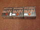 x3 new boxes of hornady Critical duty 9mm 124gr FlexLock