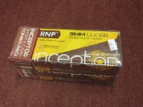 inceptor combo pack. 9mm 100rds RNP 50rds ARX
