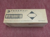 case of 25 boxes /20rds/box of Federal 223 rem ammo 55gr