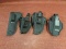 x4 lot of bulldog nylon holsters