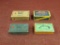 lot of 4 vintage ammo boxes 32 & 38