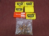 Lot of bullets, 30cal, 7mm, and 6mm.