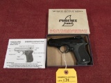 Phoenix arms, HP22 22LR pistol sn:4012559