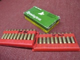 lot of mixed rifle ammo. 10rds 300 sav, 10rds 35rem.