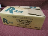 new case of Rio 12ga shotshells. #8 250rs