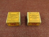 x2 sealed vintage boxes of winchester .30cal 170gr soft point bullets