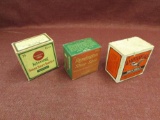 lot of 3 vintage shotshell boxes Kleanbore, Shur shot, and