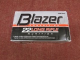 Brick of Blazer 22lr 500rds total.