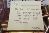 30-06 ammo lot. 116rds total.