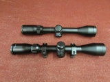 x2 scopes lot. bushnell 3-9x40 and unmarked 3-9x40