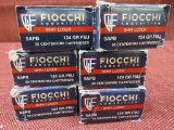 x6 boxes of Fiocchi 9mm 124gr