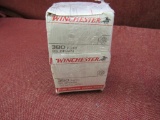 x2 boxes of winchester 380 auto. 95gr