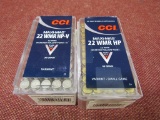 x2 boxes of CCI 22 WMR