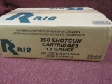 new case of Rio 12ga shotshells. #8 250rs