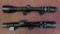 2pc scope lot, 1- Bushnell Banner 105x-4x with rings,