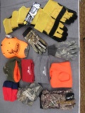 Misc Hunting Clothing Lot, Hats, Socks, ScentLok Gloves