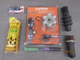 Hunting Accessory Lot- includes Calls, Cleaning Gloves