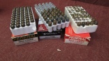 9mm Ammo Lot, 106+/- rds of reloads, 44pcs of brass