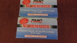 2 boxes of PMC Scoremaster 22long rifle 500rds per box