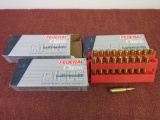 3 boxes of 222 rem. Federal ammo, 20 rds/box, by the box