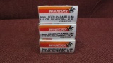 3 boxes of Winchester 9mm Luger 115gr SilverTip, 50ds per