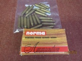 6.5 carcanio lot. 9rds. 20pc brass