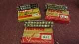 6.5 Jap Ammo, 52rds of reloads, 7pcs of brass in Vintage