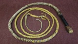 10' leather whip