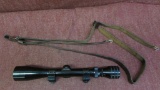 1 Redfield 3x-9x scope with rings, previously mounted,