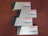 x4 boxes of Federal .222 rem 50gr