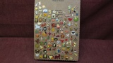 large lot of vintage festival pins