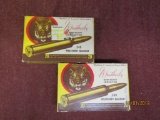 2 boxes of Vintage Weatherby 340 Weatherby Magnum