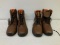 2 new pair of boots with tags, Itasca, Waterproof, size 8.5 & 9.5