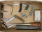 Knife Lot - 8 Knives, sharpening stones, Sabre, Imperial,