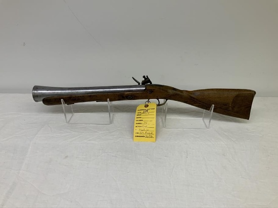 Centaure flintlock pistol with 14" barrel, sn 4686, no rod,