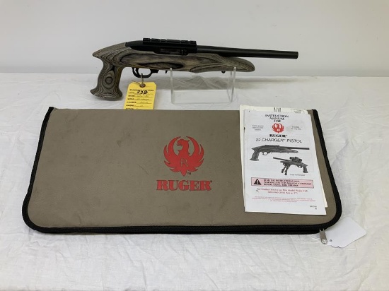 Ruger, 22 Charger, 22lr, sn: 490-36517, 10" brl, pistol, 1 mag