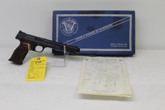 Smith & Wesson, 41, 22 long rifle ctg, sn: 15534, 7.25" brl
