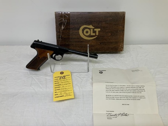 Colt's, Huntsman, 22 long rifle, sn: 070448S, 6" brl, 1 mag,
