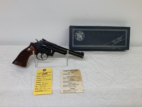 Smith & Wesson, 19-3, 357 magnum, sn: 7K1154, 6" brl