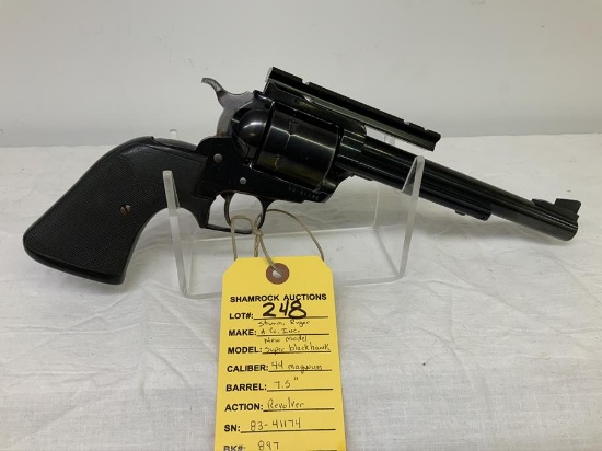 Ruger, New Model Super Blackhawk, 44 magnum, sn: 83-41174