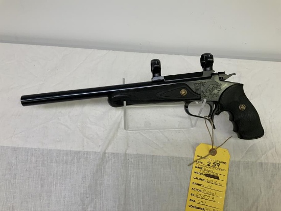 Thompson Center Arms Contender 223 rem pistol, sn 271573,