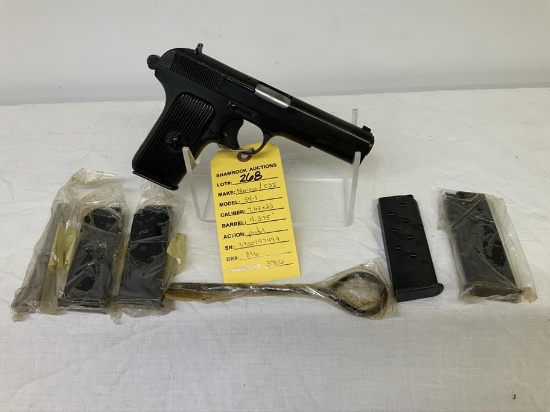 Norinco/CSI, 54-1, 7.62x25, sn: 3700497499, 4.375" brl