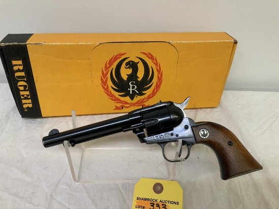 Ruger single six 22 cal revolver, sn 357029, 5.5" barrel,
